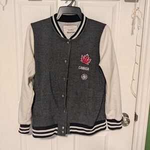 Bluenotes Black and White Boyfriend Fit Jacket